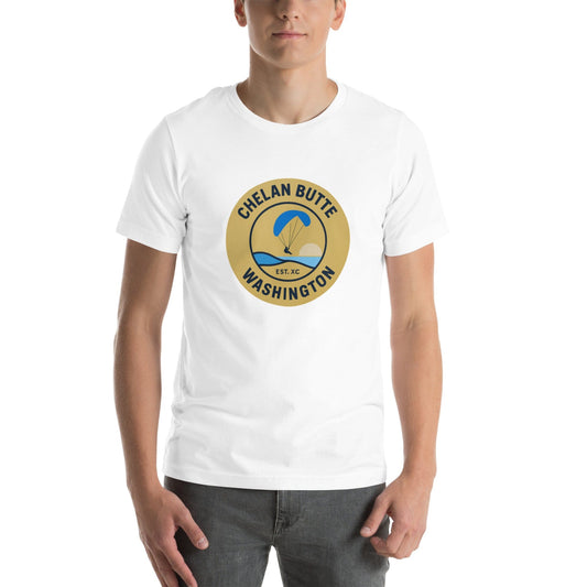 LAUNCH & FLIGHT CO. White / XS Chelan Butte | Thermal Capital Tee