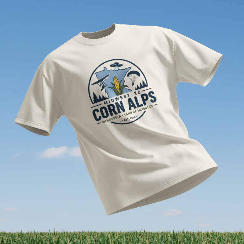 Corn Alps Tee | Cloud Streets & Cornfields