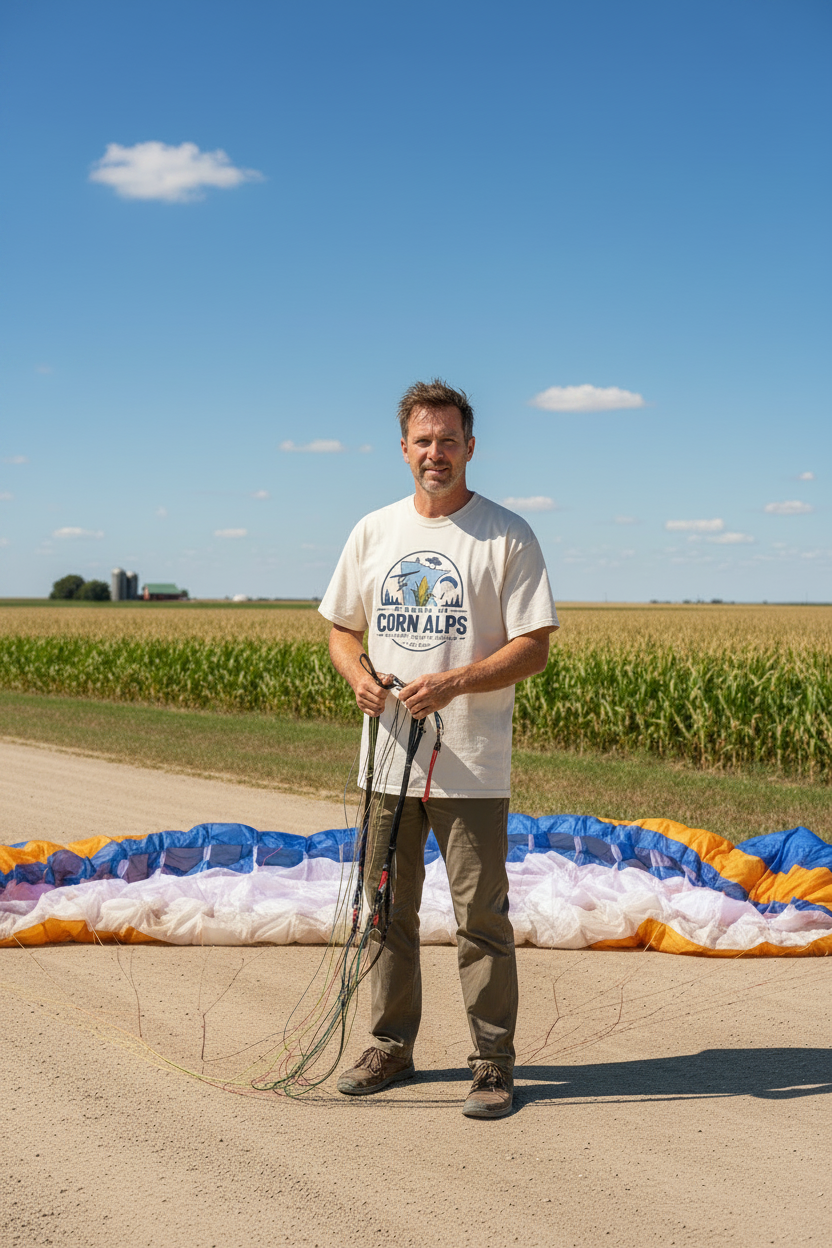 Corn Alps Tee | Cloud Streets & Cornfields